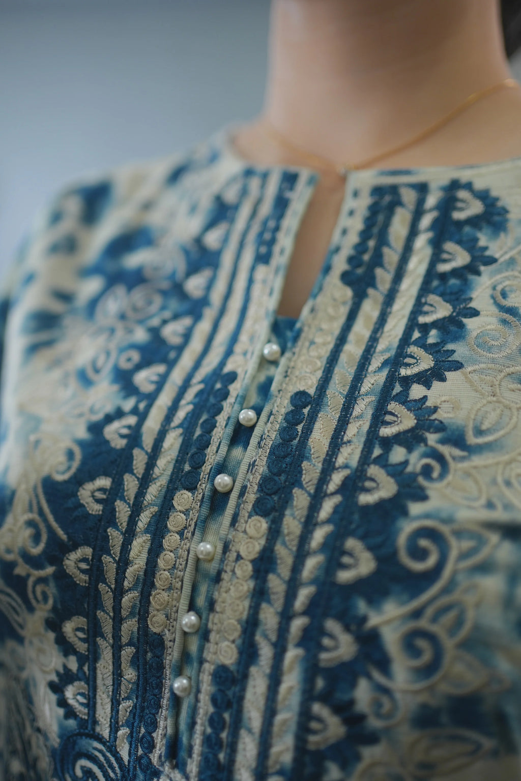 Azure Shibori Muse