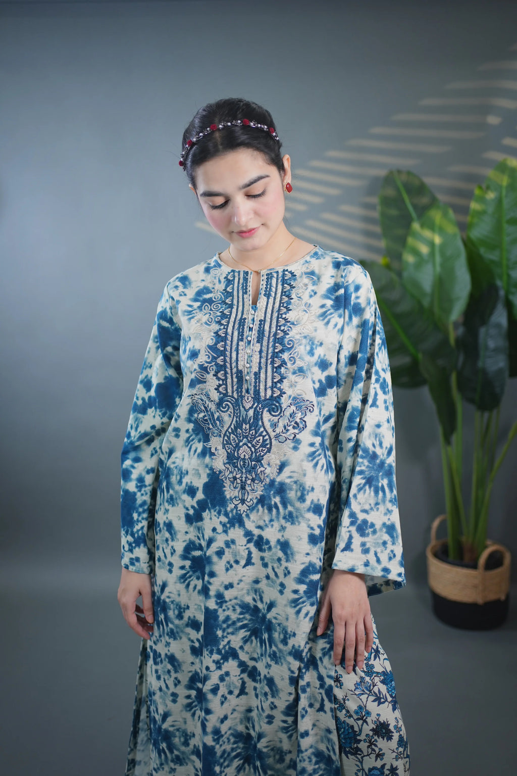 Azure Shibori Muse